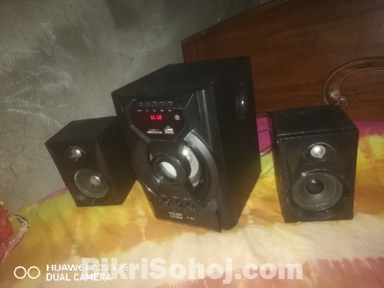 Golden sound bluetooth speaker